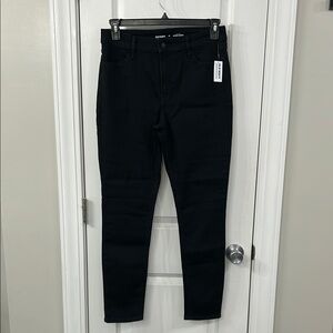 Old Navy Black Skinny Jeans Sleek Tapered Fit
